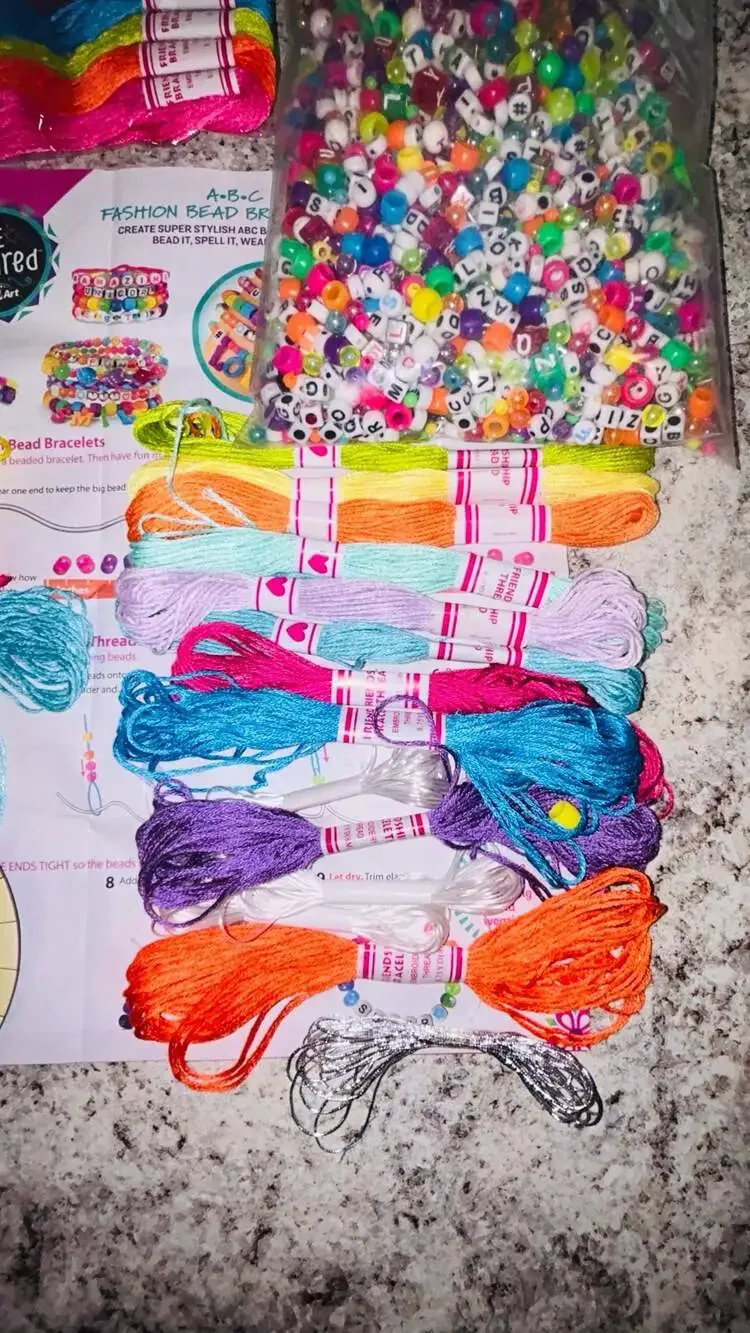 Be Inspired by Cra-Z-Art A-B-C Fashion Bead and Friendship Bracelet Jewelry Kit